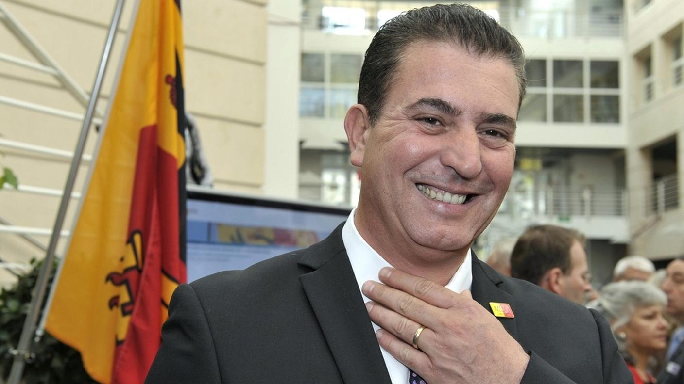 Eric Stauffer, a capo del Mouvement citoyens genevois.