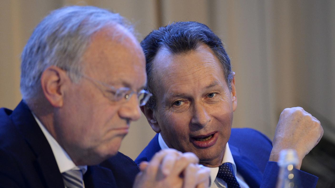 Schneider-Ammann e Philipp Müller