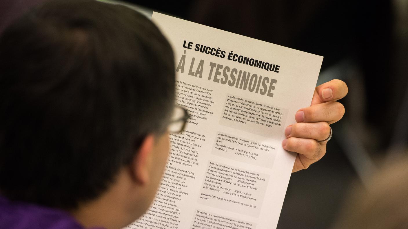 Il documento sulla realtà economica ticinese