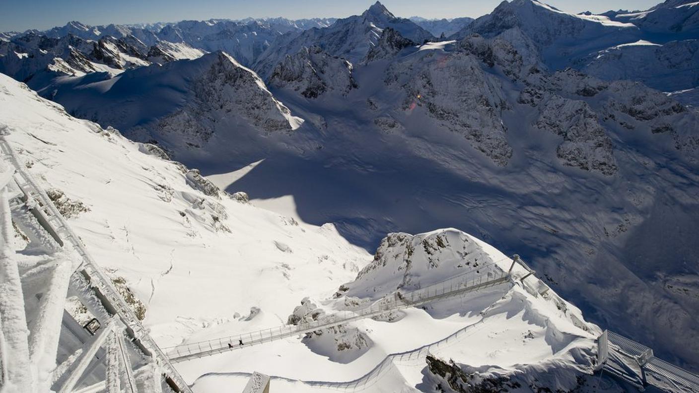 L'uomo cadde in un crepaccio nella regione di Titlis (foto)