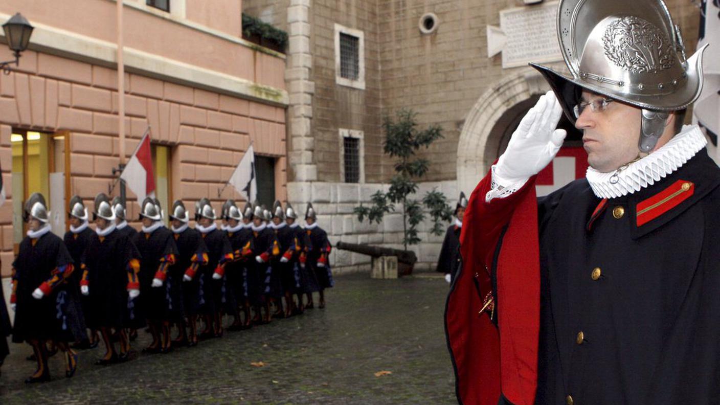 Daniel Rudolf Anrig il giorno dell'assunzione del comando nel 2008