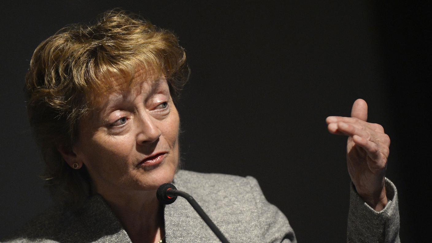 La ministra delle finanze Eveline Widmer-Schlumpf
