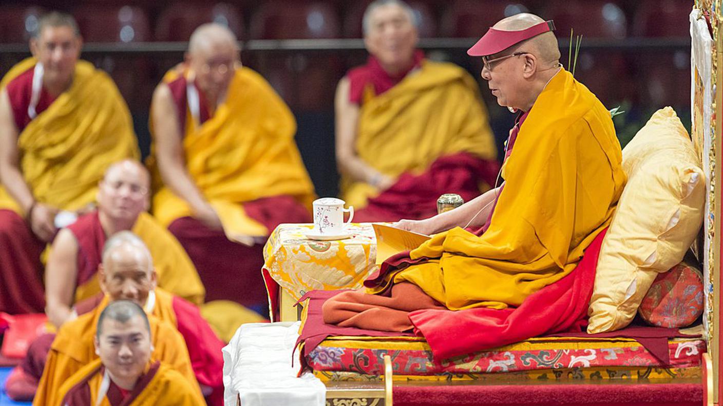 Il Dalai Lama è alla sua seconda visita a Basilea