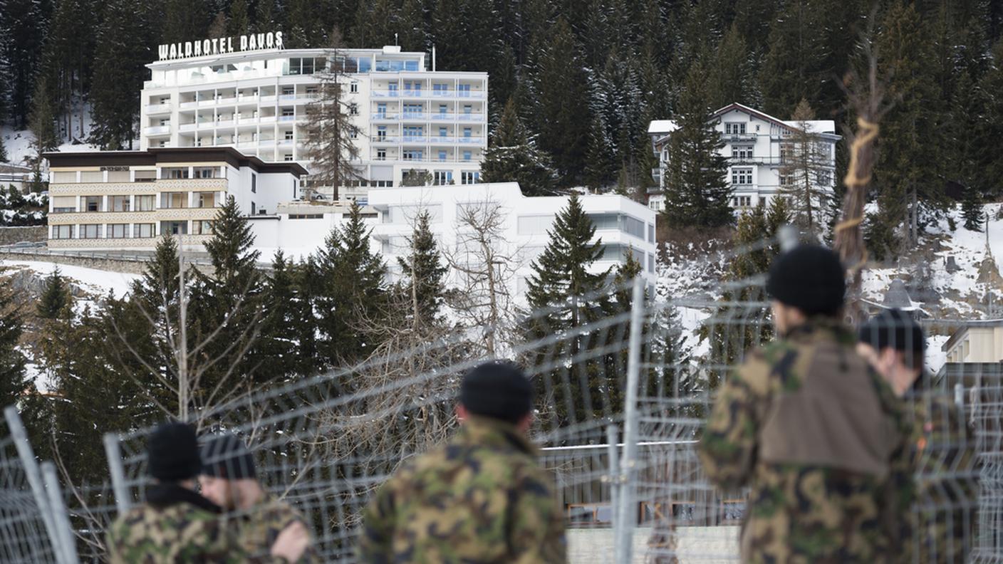 Tutela della sicurezza a Davos 