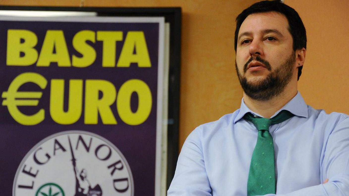 Il segretario della Lega Nord, Matteo Salvini
