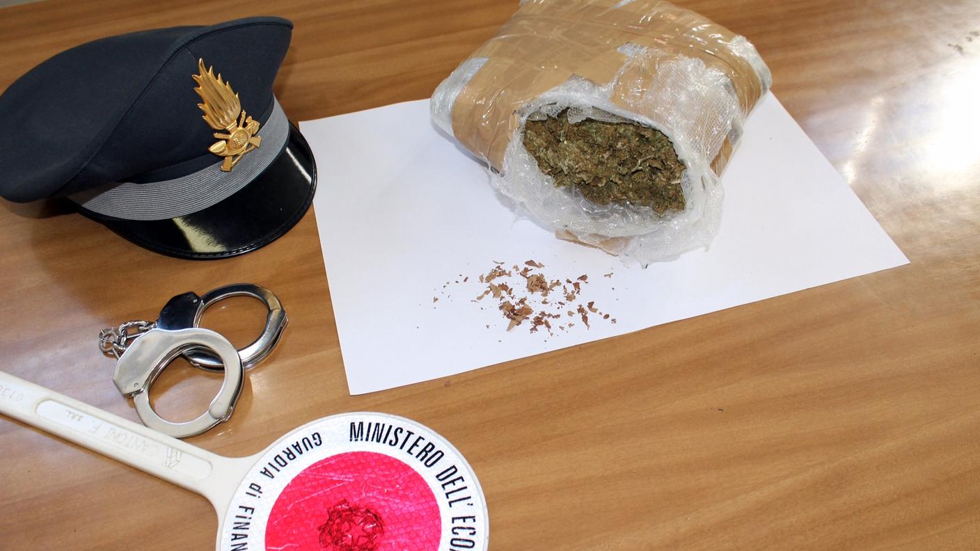 La droga sequestrata