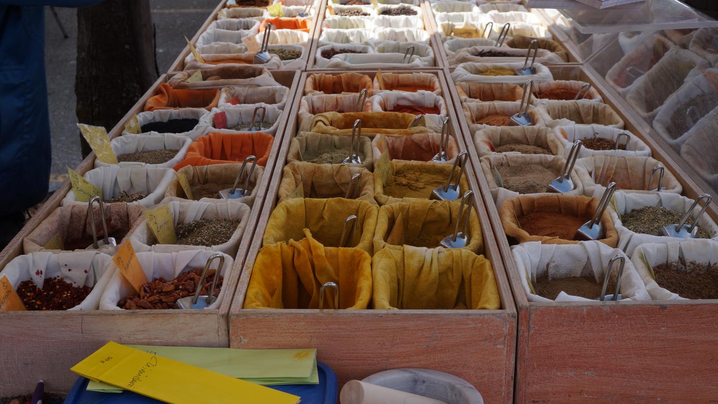 Profumi e colori non mancano