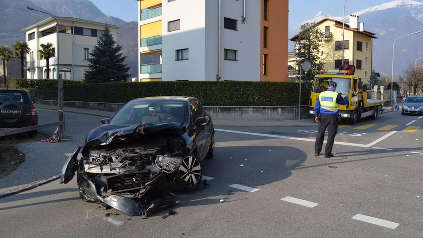 L'incidente è avvenuto all’incrocio tra Via Varrone e Via Gerretta