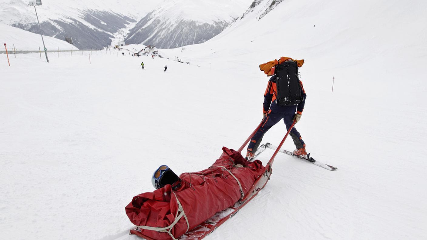 Caduta fatale in alta montagna