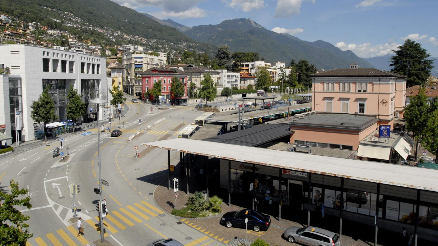 La stazione di Locarno-Muralto