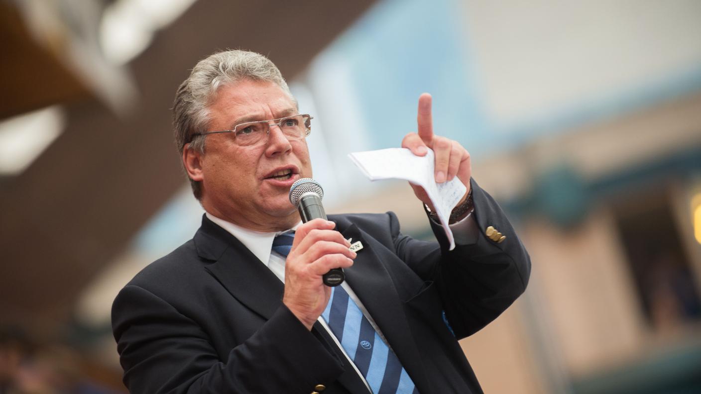Filippo Lombardi, presidente dell'HCAP