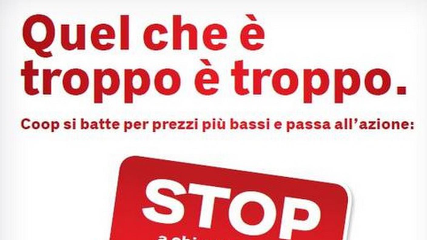 Lo slogan di Coop 