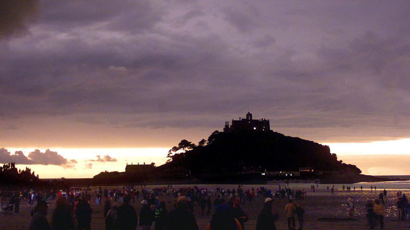 Il cielo oscurato del Mont St. Michael