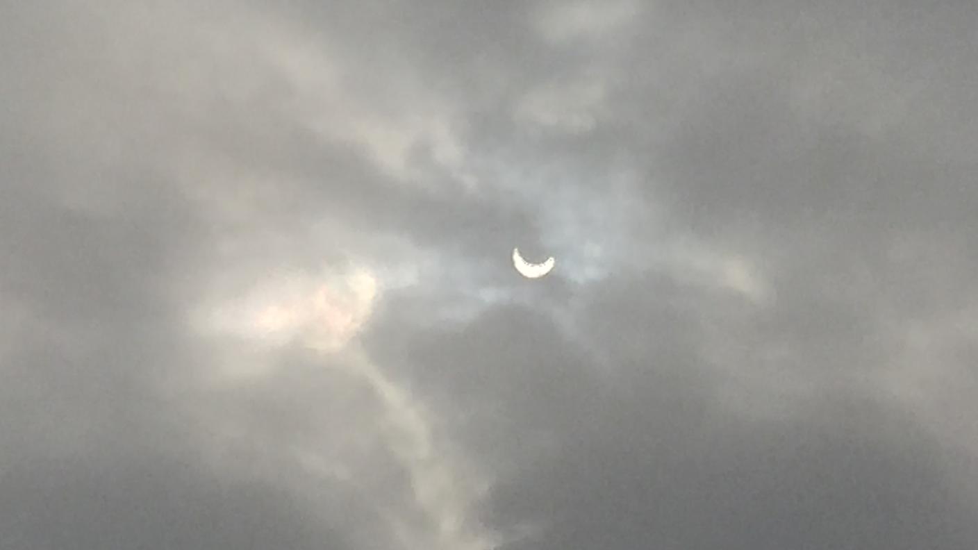 L'eclissi vista da Mendrisio