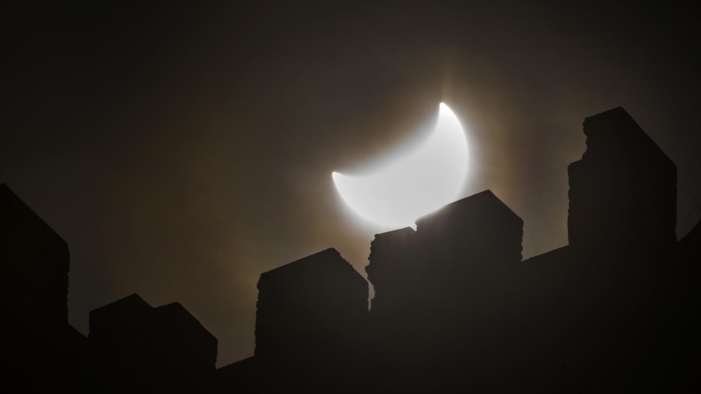 L'eclissi vista da Sion