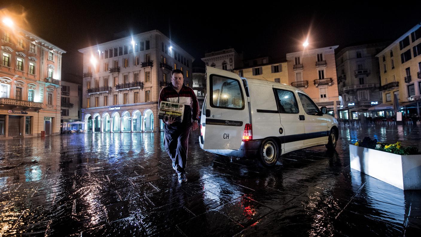 Stampa e distribuzione del Mattino