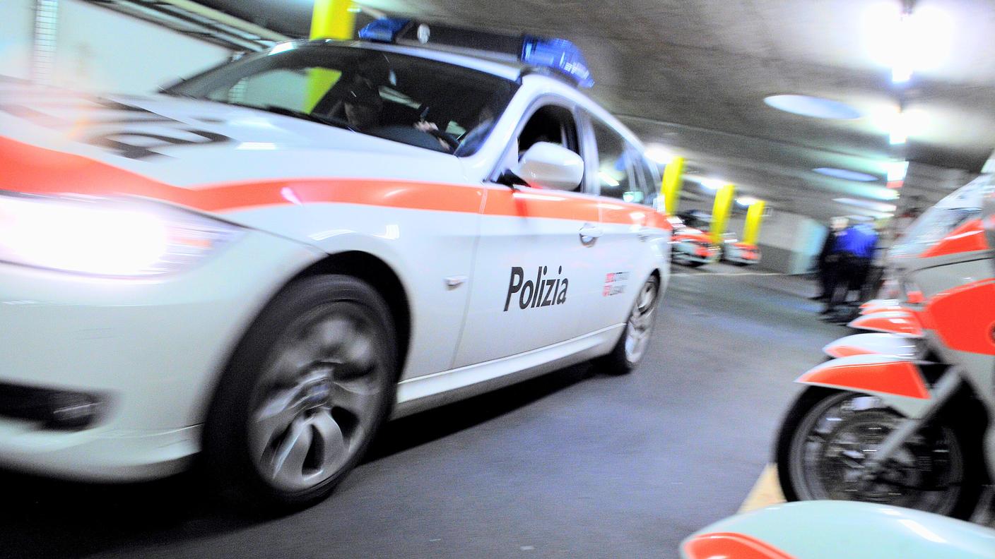 La polizia cantonale è intervenuta per accertamenti