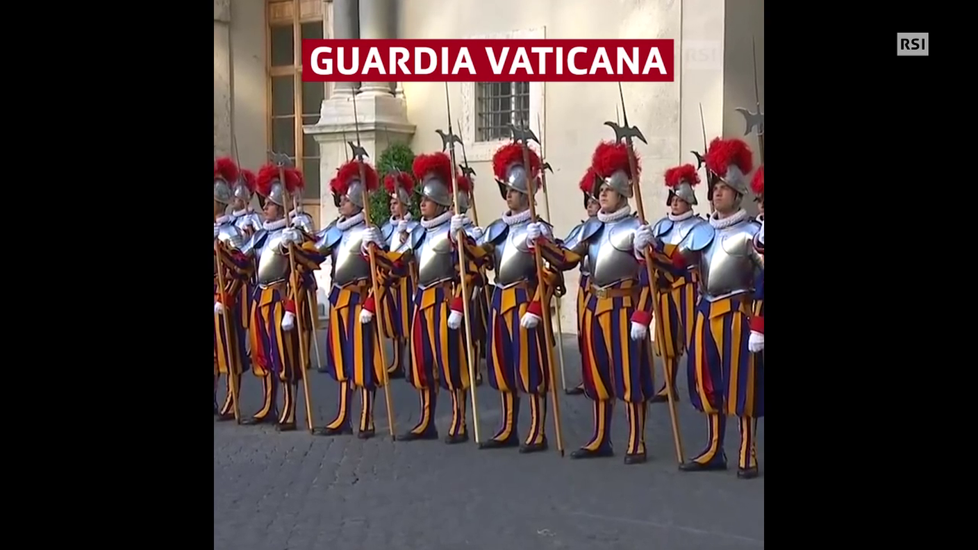 Guardie svizzere sotto il San Gottardo
