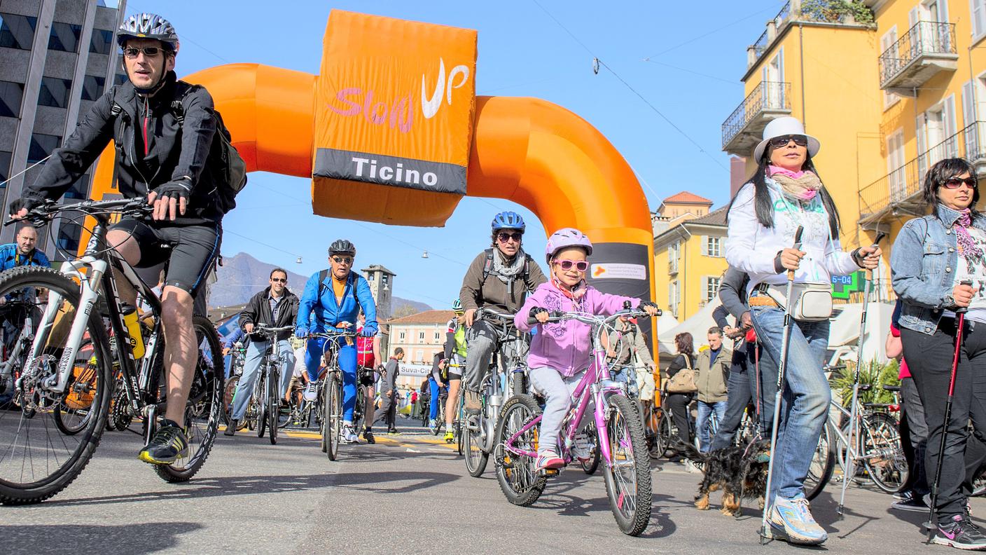 La passata edizione 2014 di slowUp