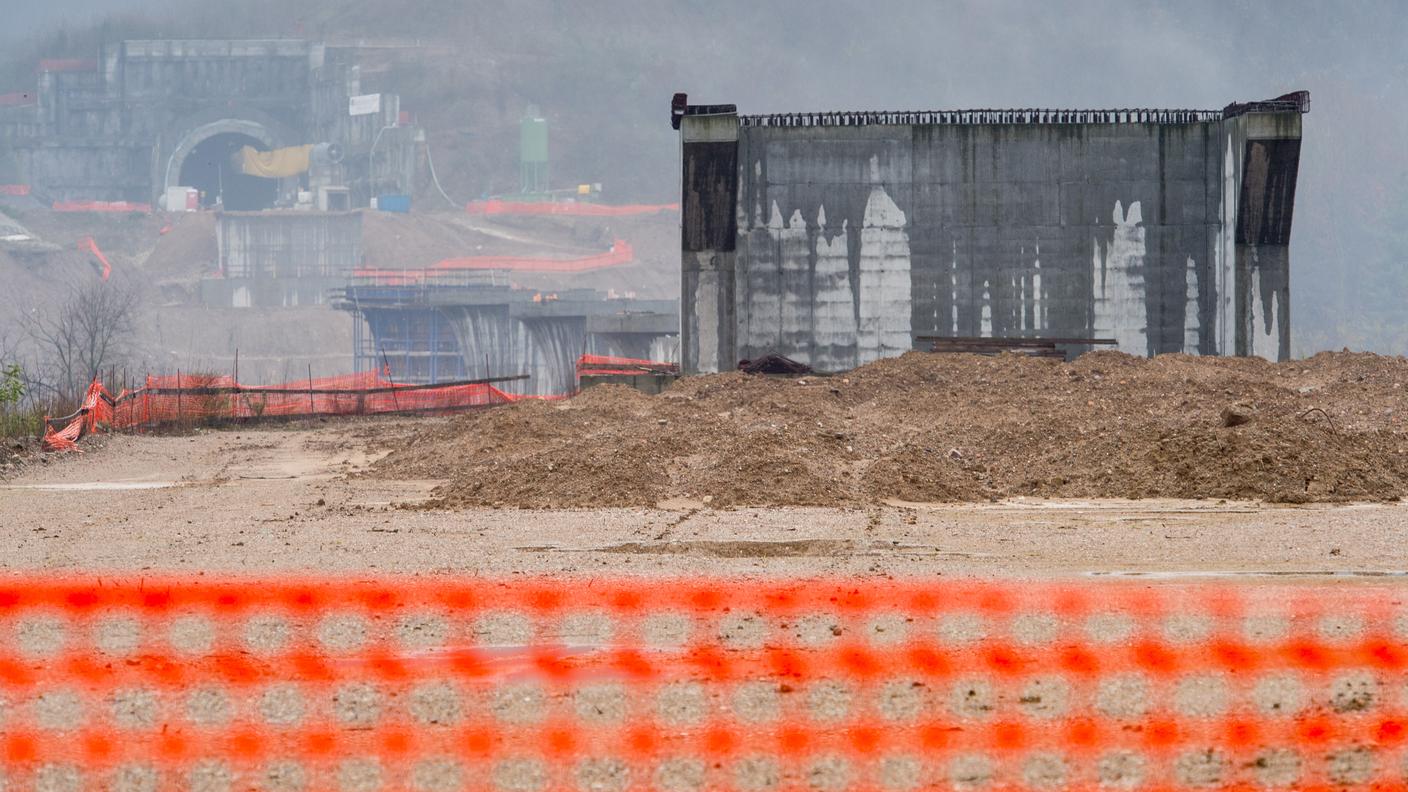 Il cantiere a Viggiù