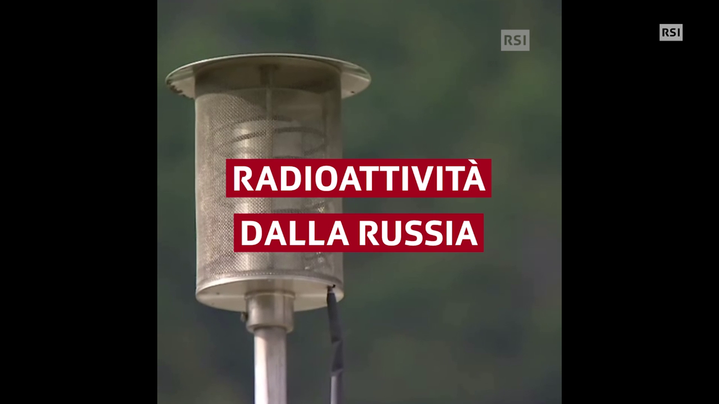 Il rutenio-106 misurato a Cadenazzo era di origine russa
