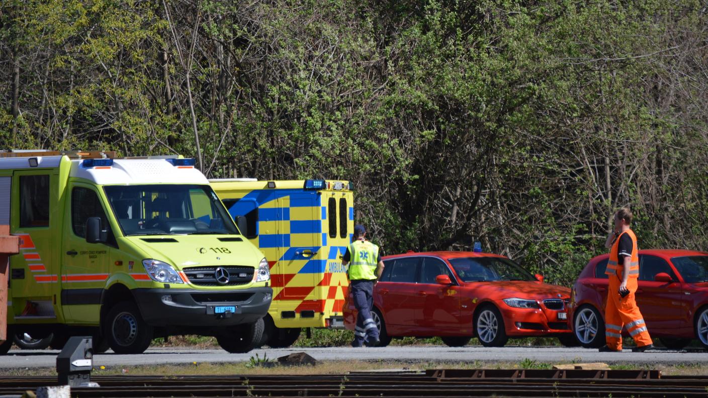 A causa di una leggera intossicazione tre operai sono stati trasportati in ospedale