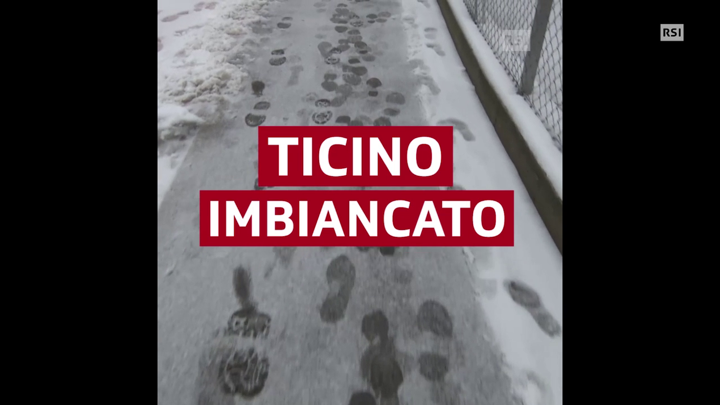 Il Ticino imbiancato
