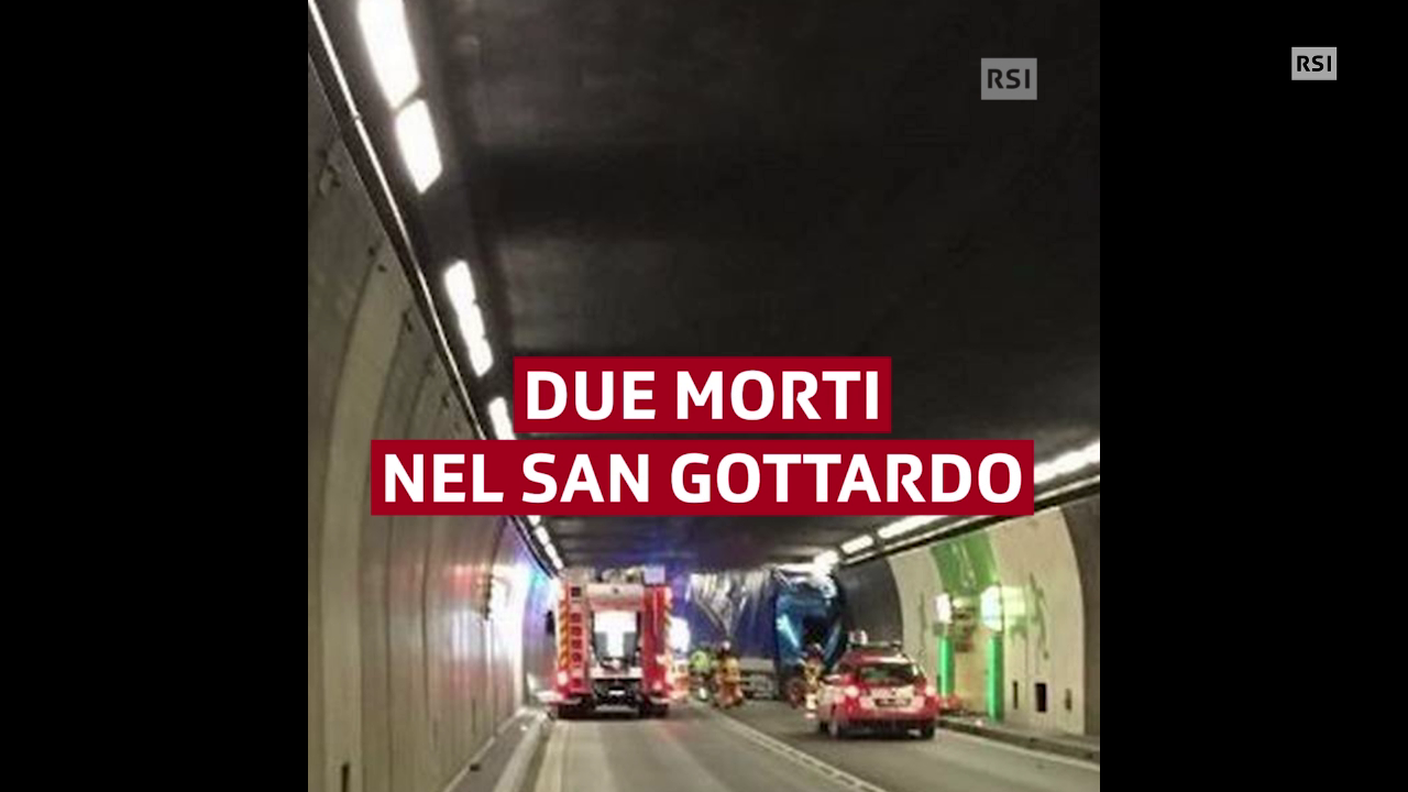 Due morti nel San Gottardo