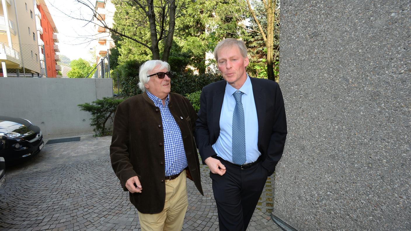 In via Monte Boglia a Lugano