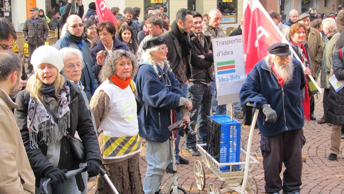 Durante la campagna elettorale del 2011