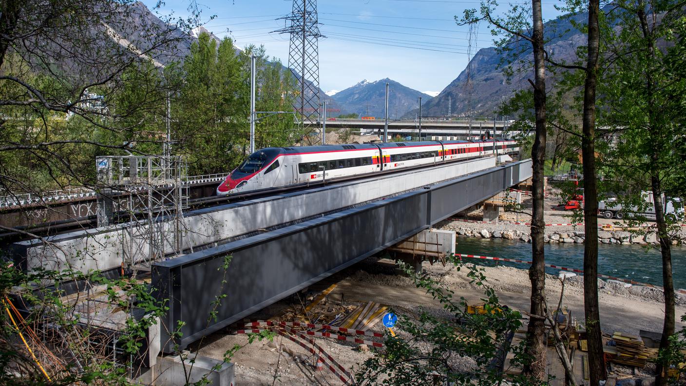 Importanti lavori tra Bellinzona e Castione