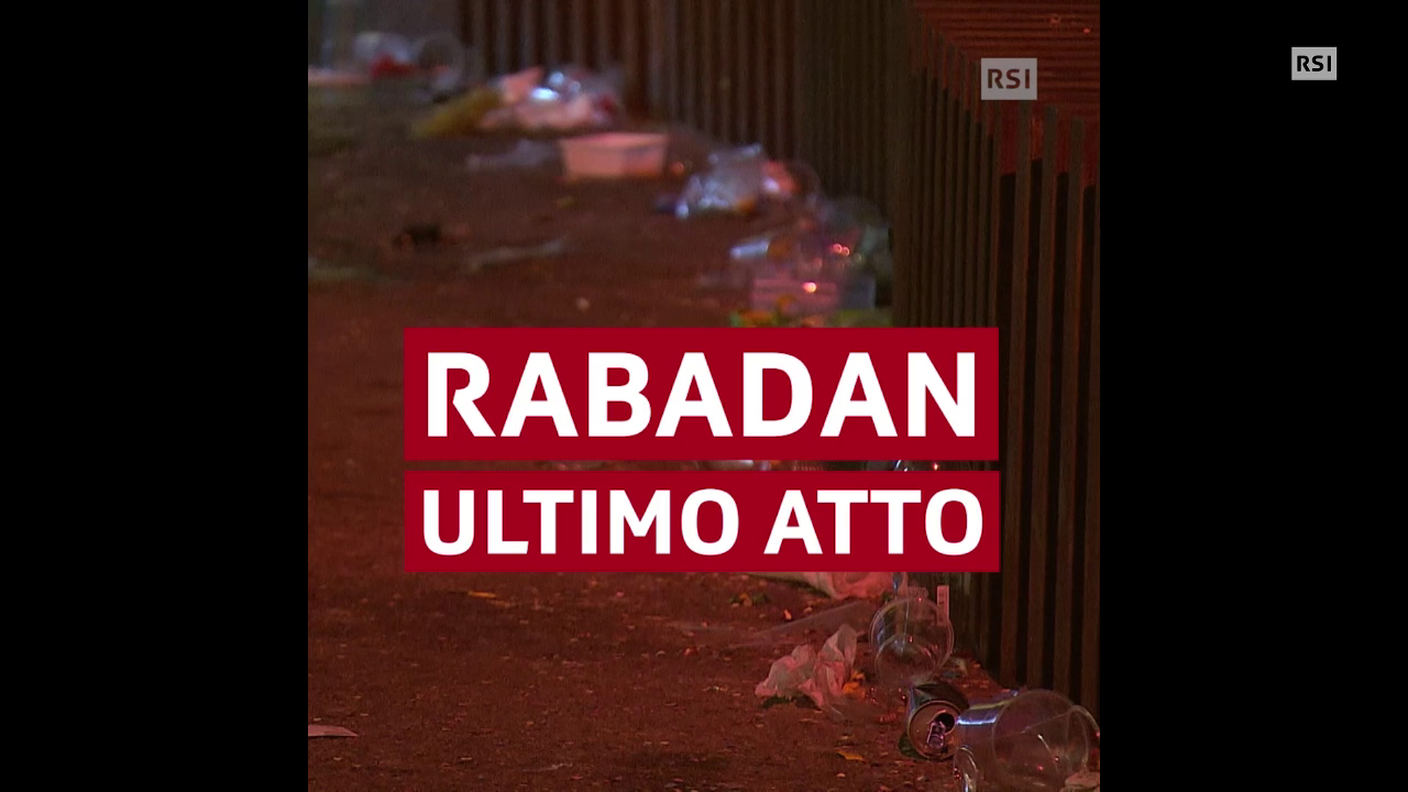 Rabadan, dopo la festa... le pulizie