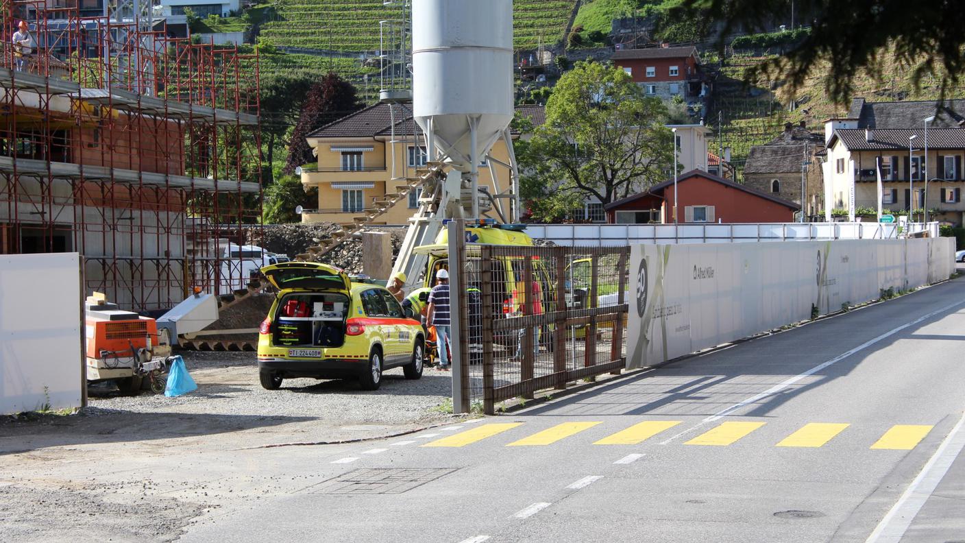 Il cantiere teatro dell'incidente