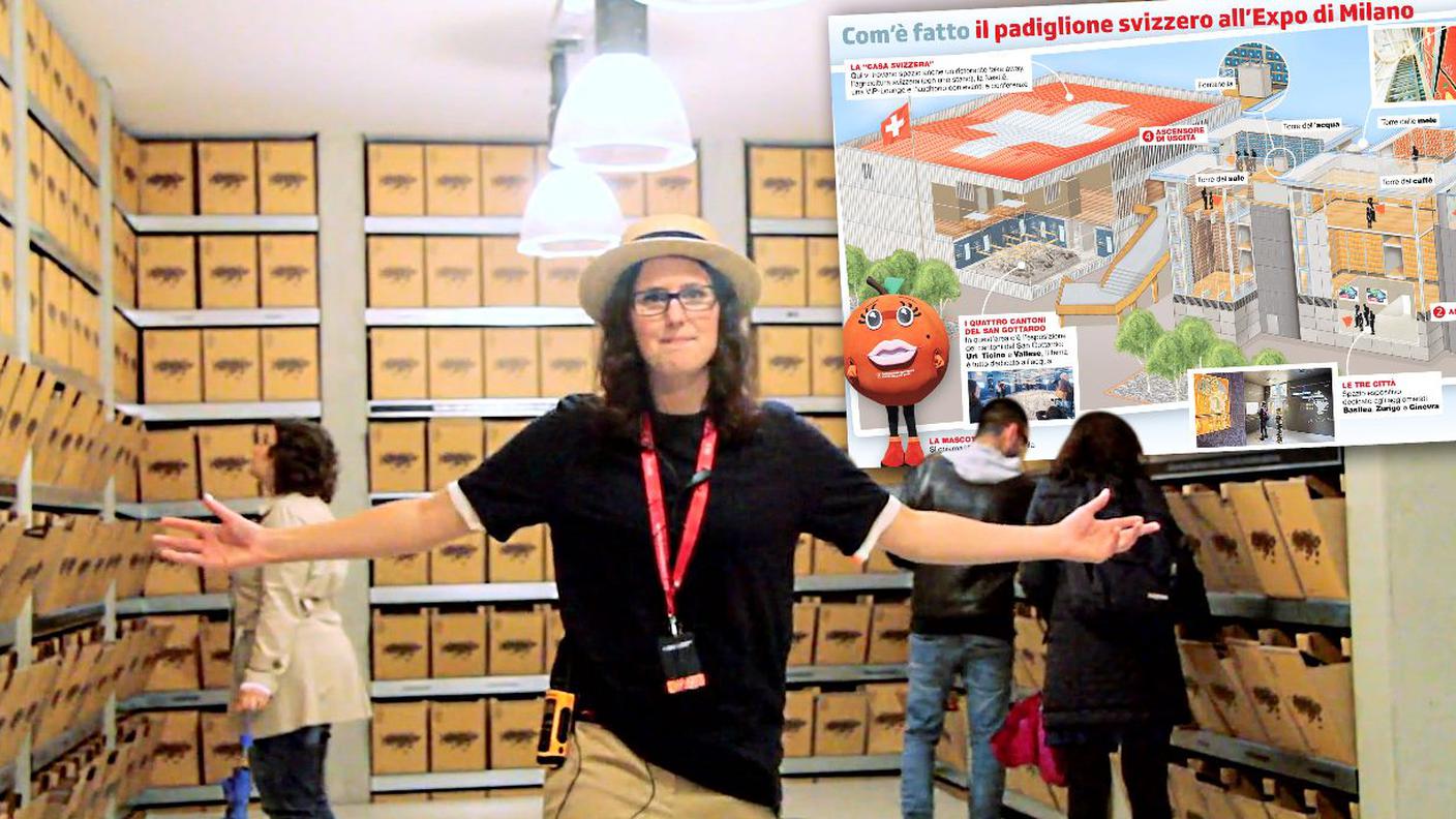 Un video e un grafico per capire il padiglione svizzero all'Expo