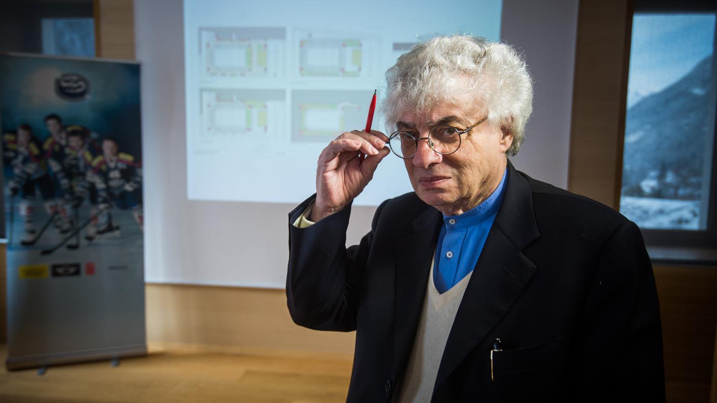 Il progettista della pista Mario Botta