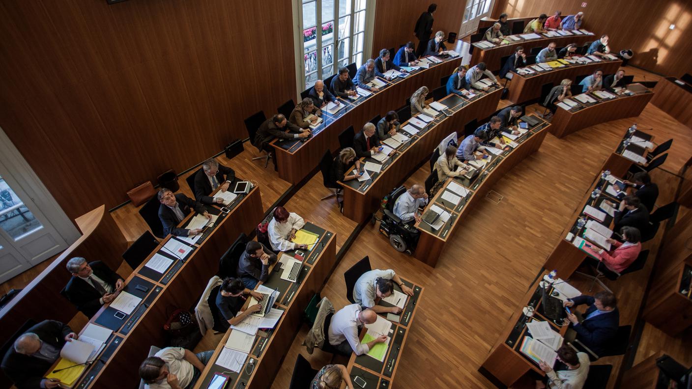 Il Legislativo luganese all'opera