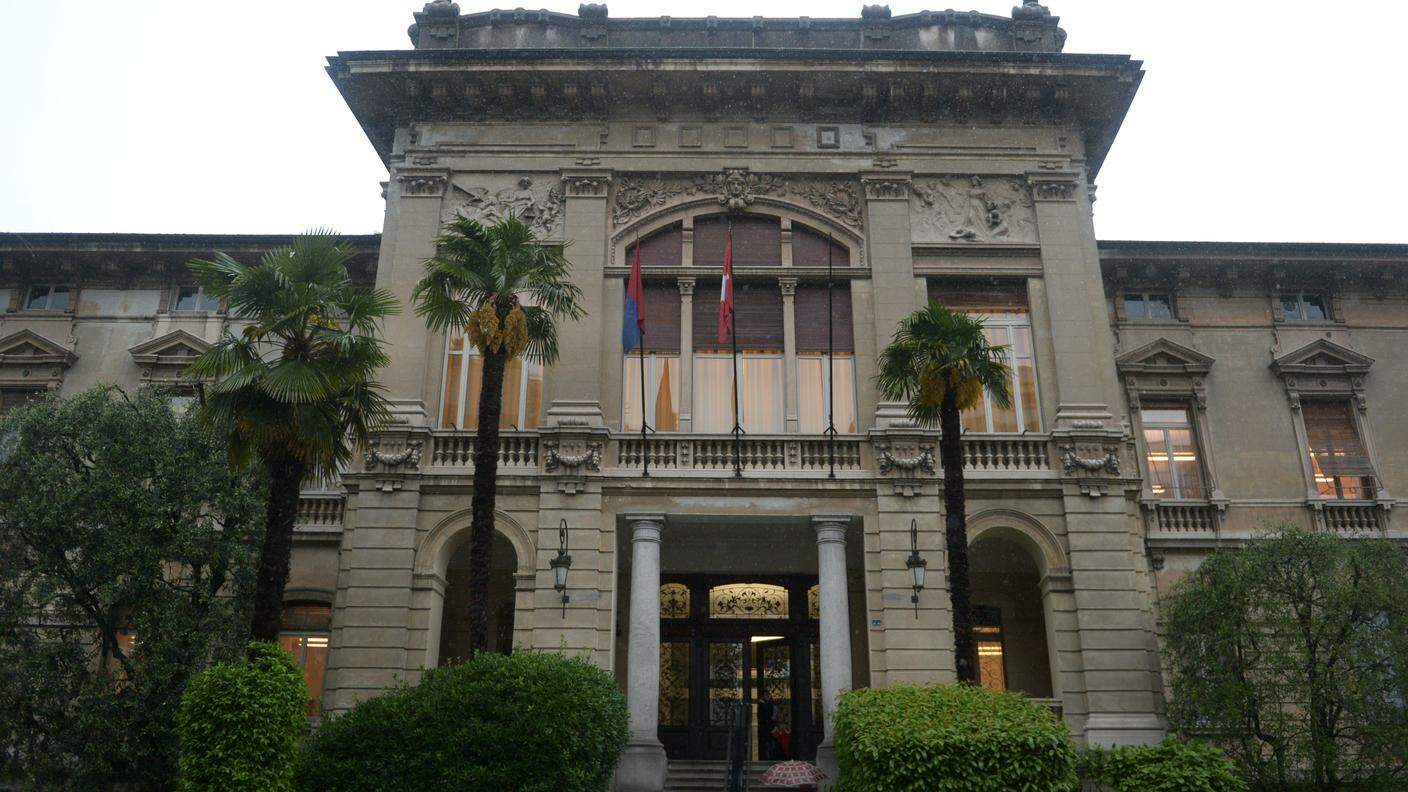 Il Pretorio di Locarno, sede della Corte d'appello e revisione penale
