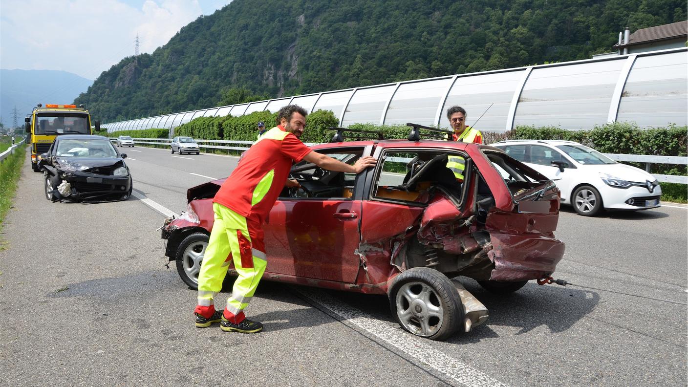Le immagini dopo l'incidente
