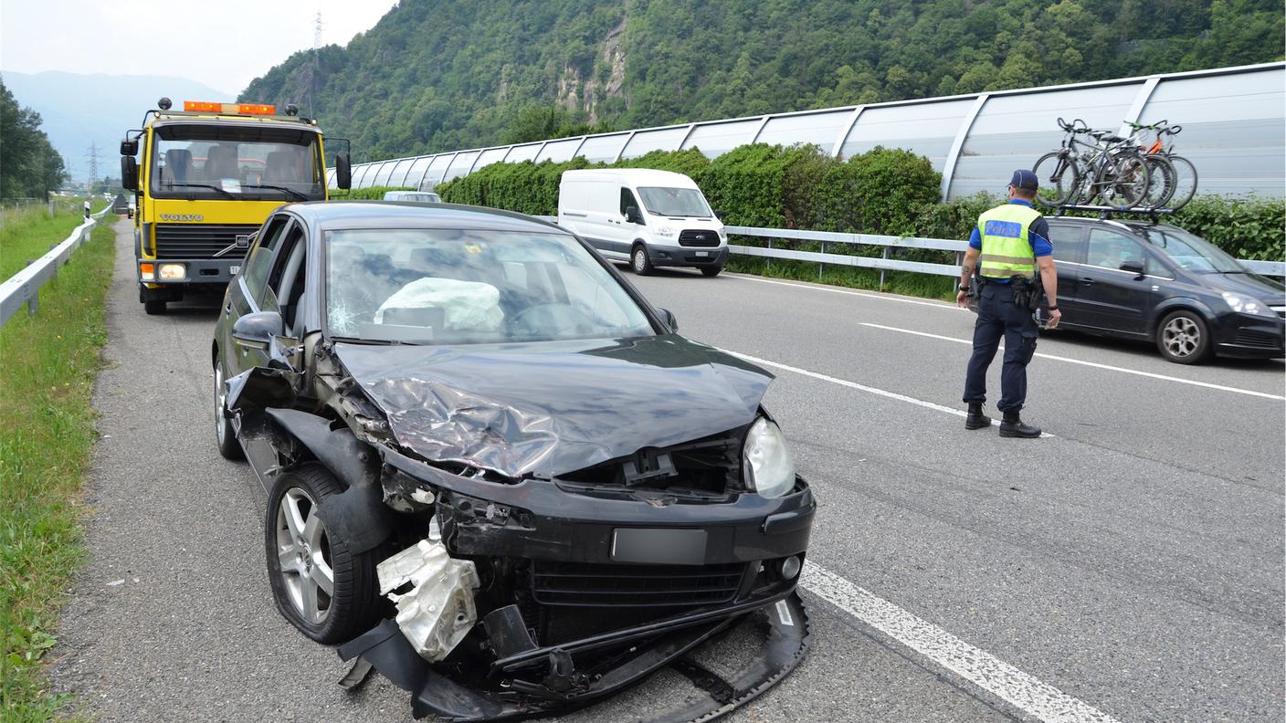 Le immagini dopo l'incidente