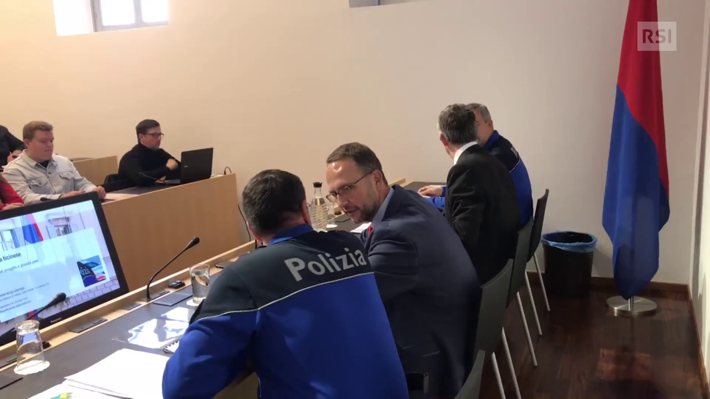 La polizia ticinese del futuro; Bellinzona 14 novembre 2018