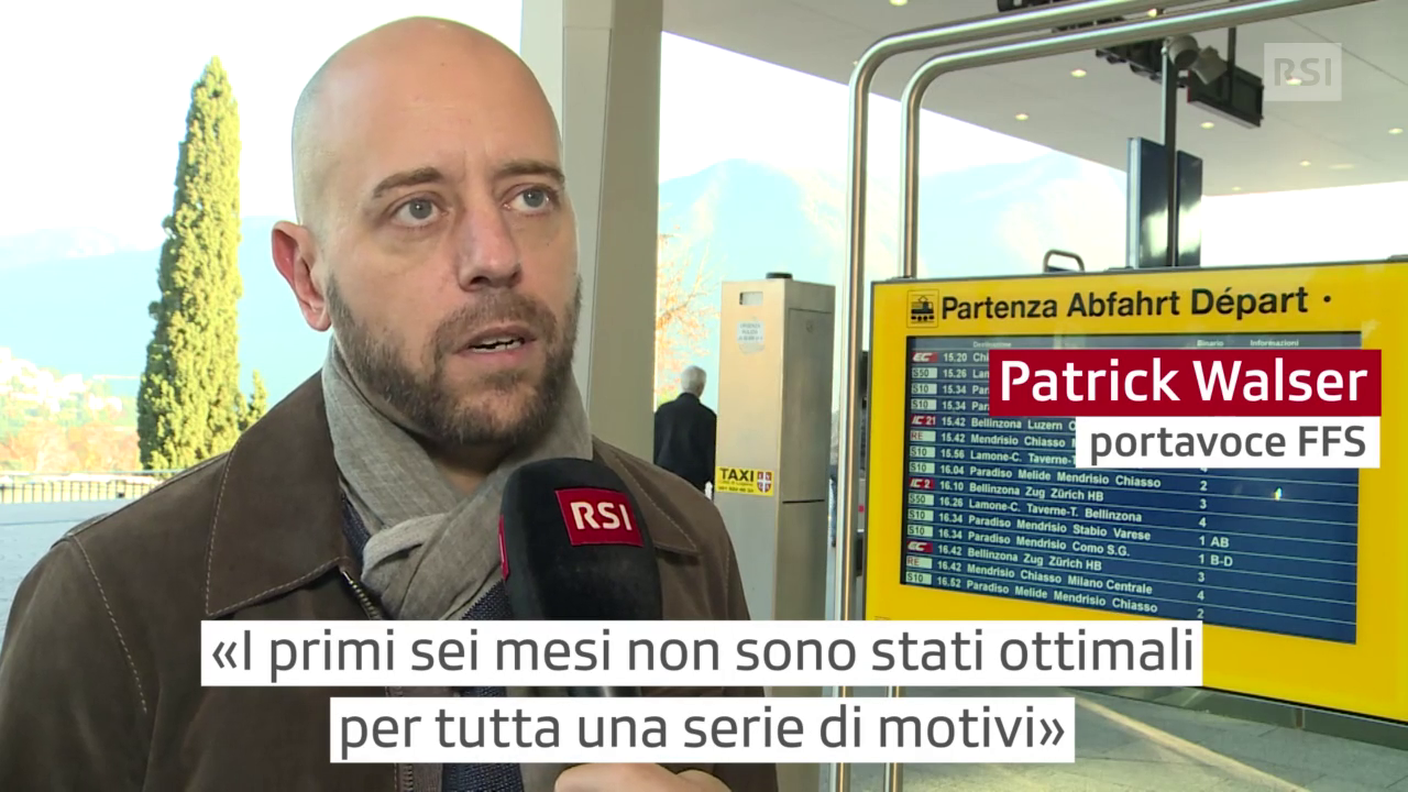 "Oggi possiamo dirci soddisfatti": il portavoce FFS Patrick Walser sull'andamento della ferrovia Mendrisio-Varese