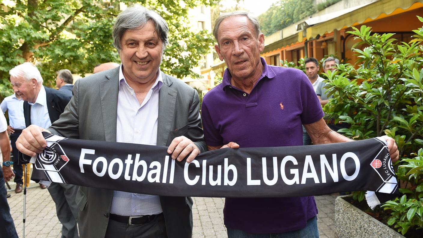 Il presidente Renzetti con Zeman