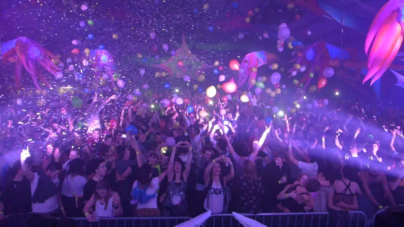 L'ambiente ad un festival shankra