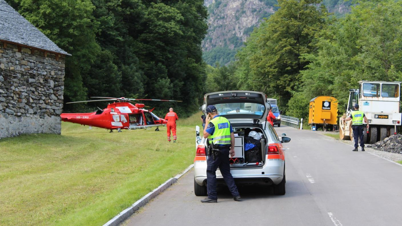 Il luogo dell'incidente