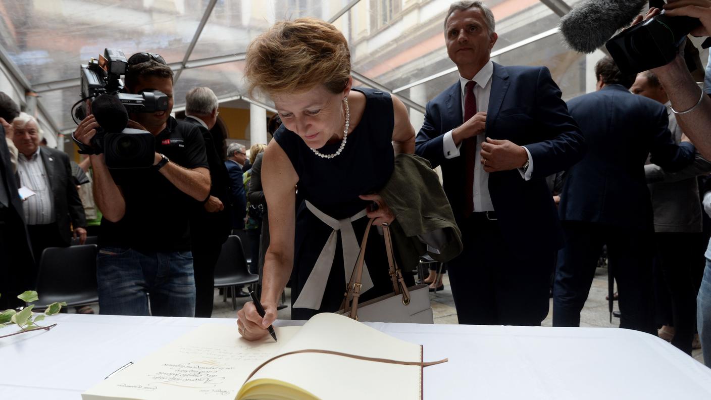 Simonetta Sommaruga, che ha origini ticinesi