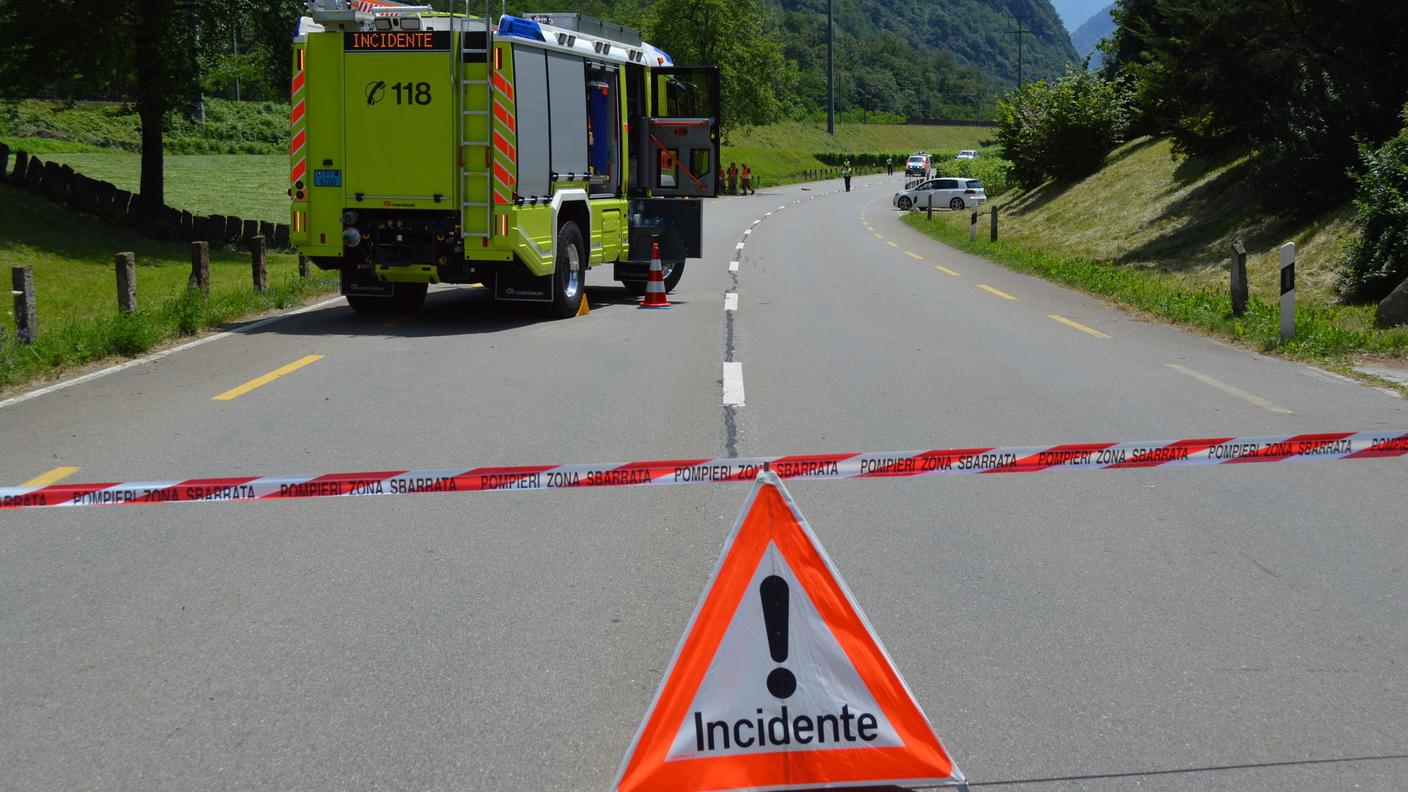 L'incidente è successo tra Bodio e Giornico