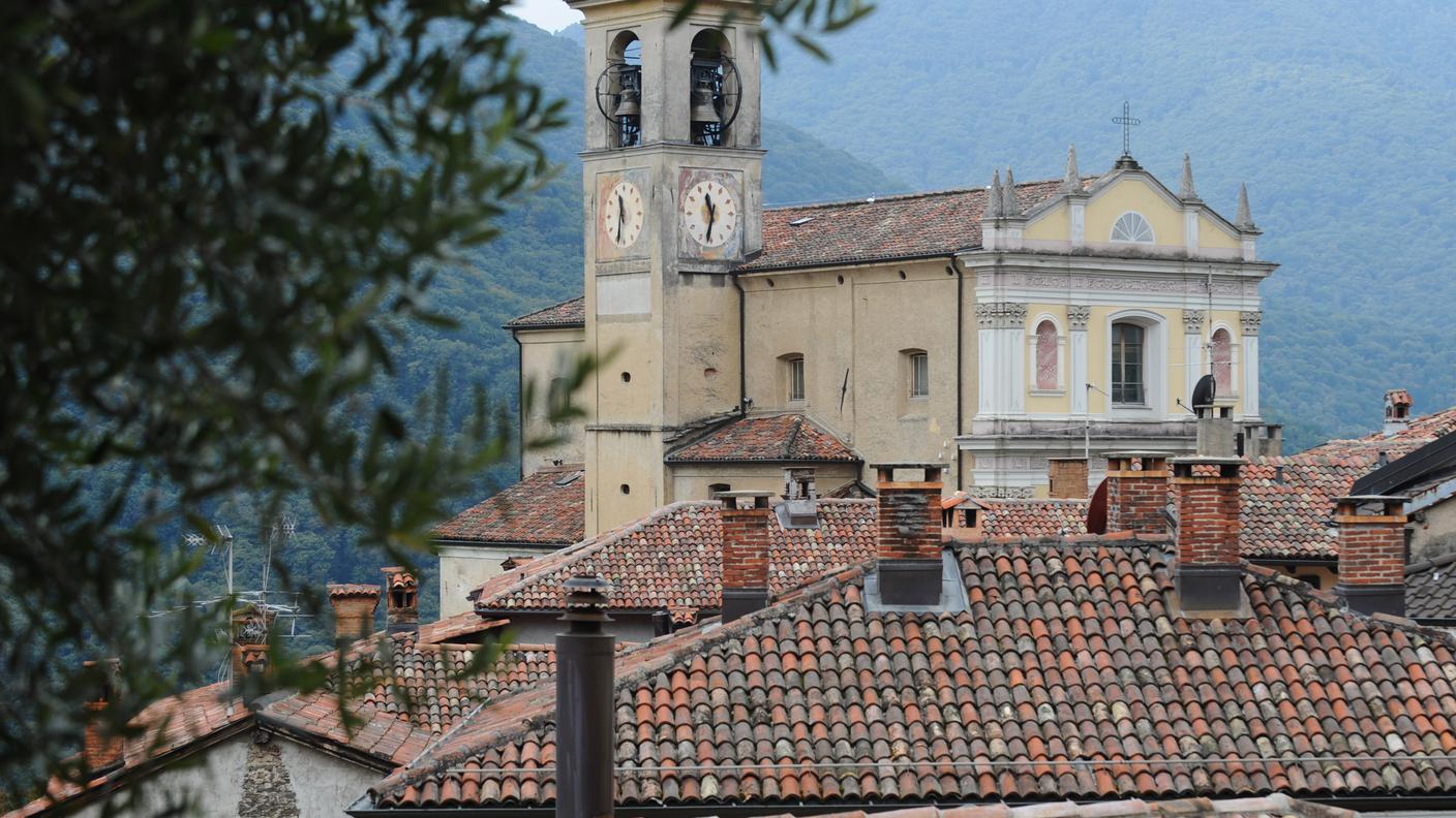 Il nucleo del paese malcantonese