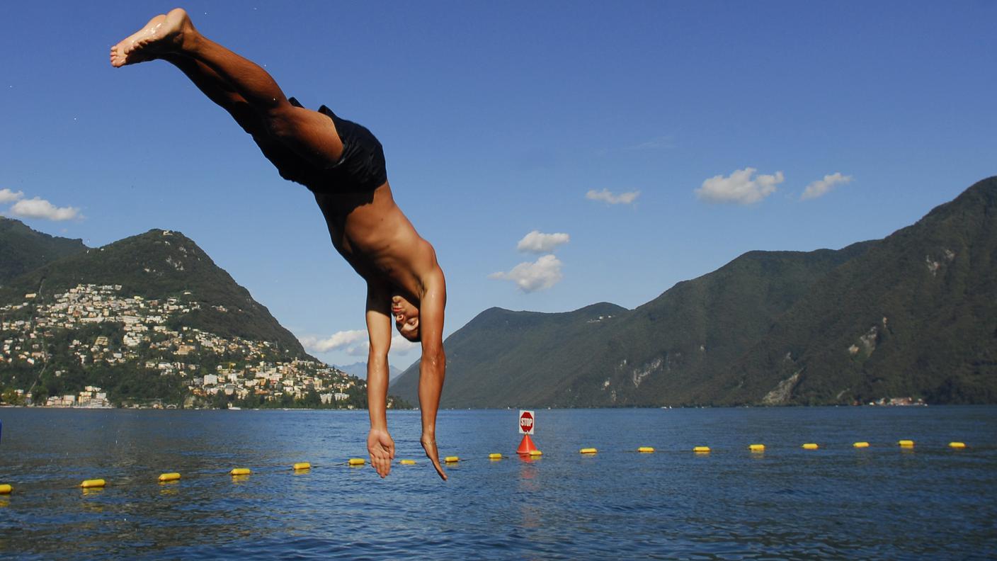 Un tuffo nel Ceresio
