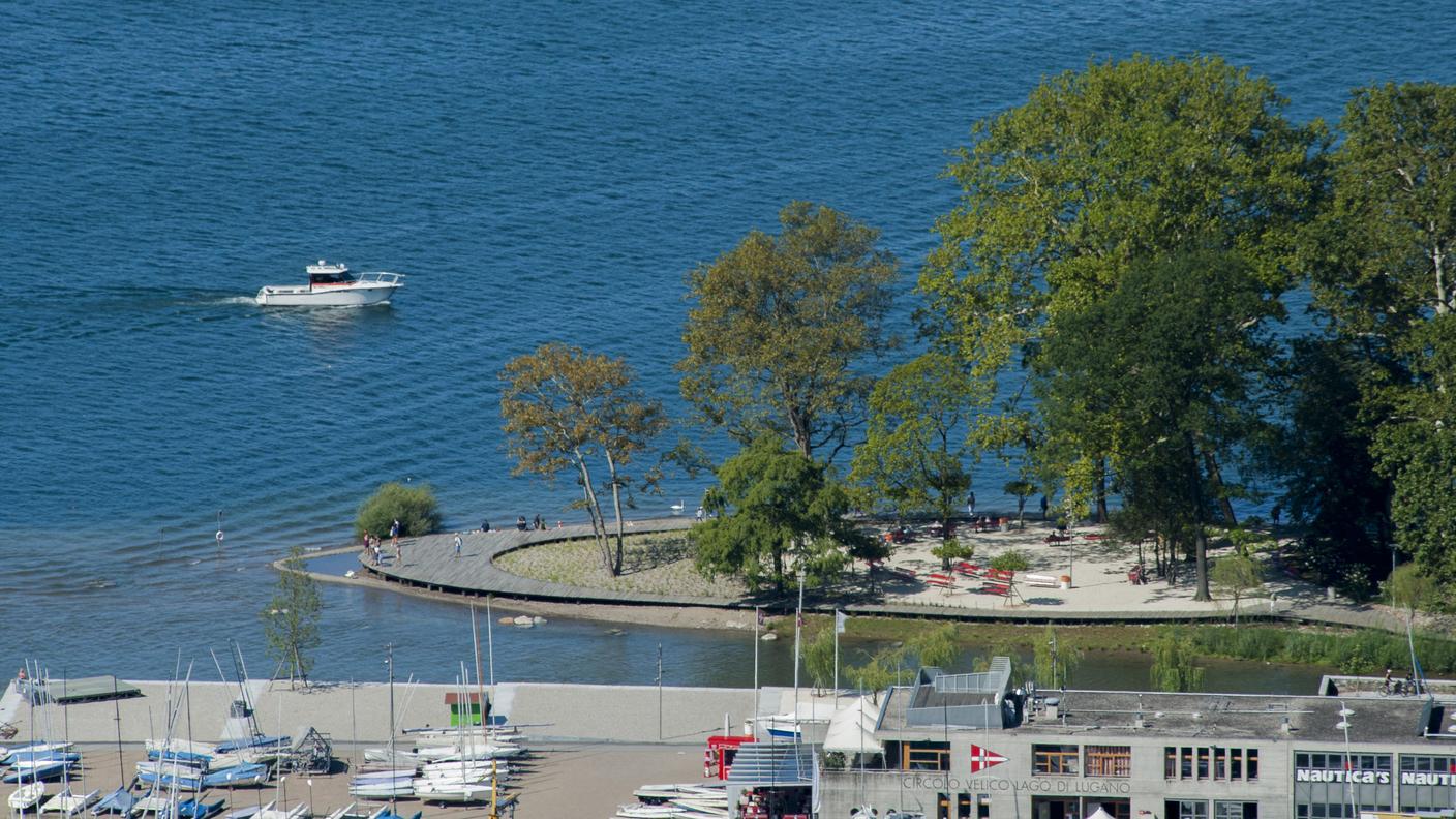 Si cerca un turista scomparso alla Foce di Lugano