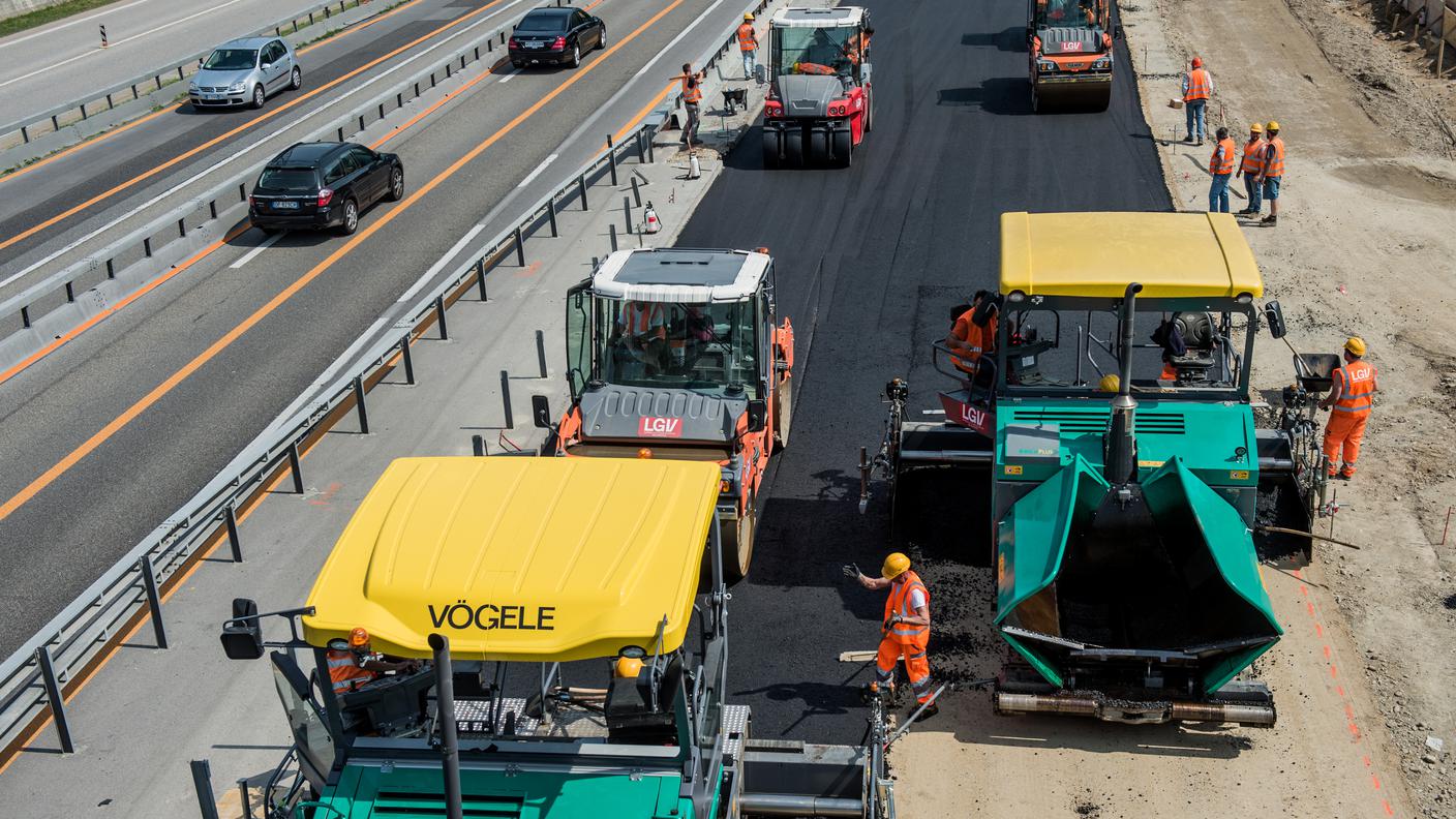 Il cantiere per lo svincolo di Mendrisio sull'A2 continua a far discutere